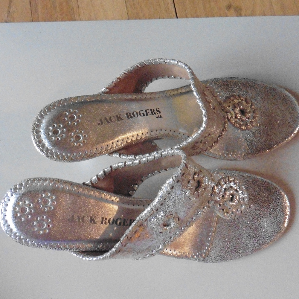 Jack Rogers Marina Navajo Kitten Heel